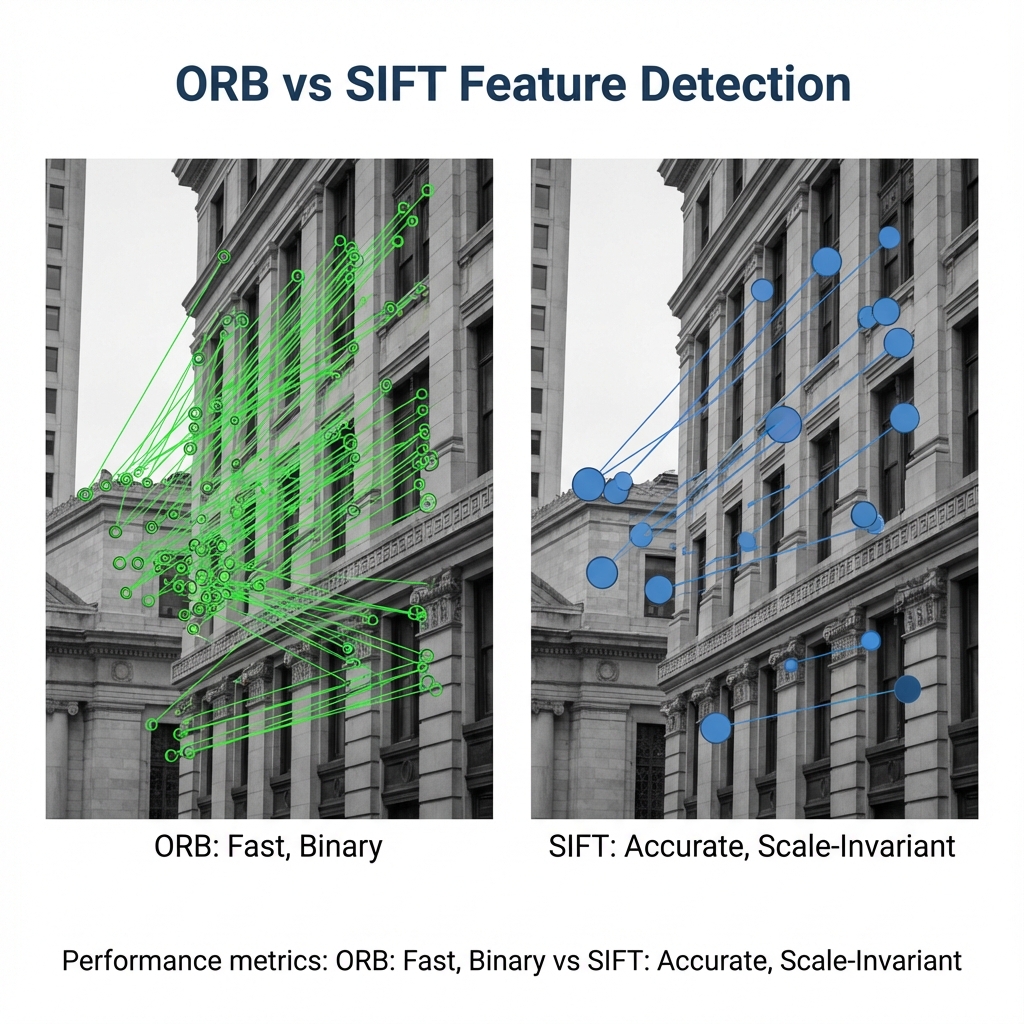 ORB vs SIFT Comparison